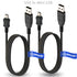 2 x pcs T-Power USB Cable for Philips GoGear MP3 Player Opus Replacement Spare Power Cord Charging Sync Data Cable